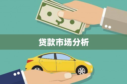 贞丰贷款市场分析