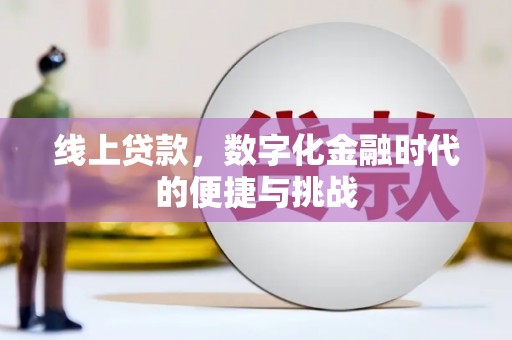 邵阳线上贷款，数字化金融时代的便捷与挑战