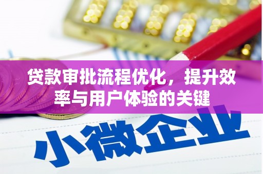 新泰贷款审批流程优化，提升效率与用户体验的关键