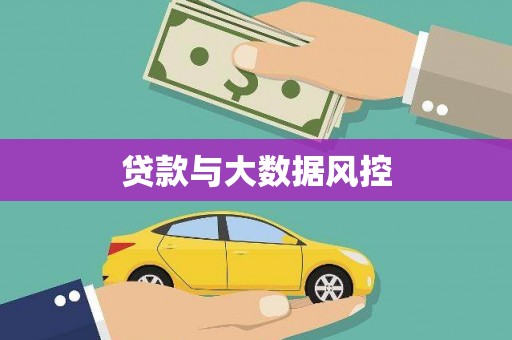 龙岗贷款与大数据风控