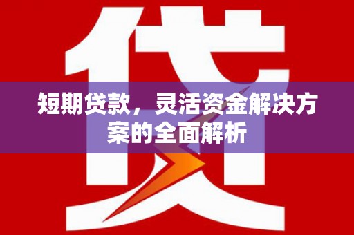 山海关短期贷款，灵活资金解决方案的全面解析