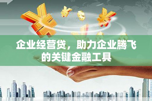 裕民企业经营贷，助力企业腾飞的关键金融工具