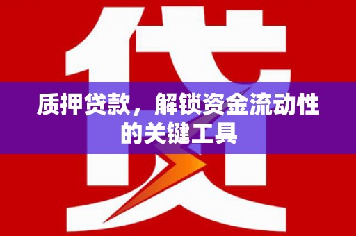 峄城质押贷款，解锁资金流动性的关键工具
