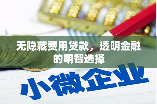 改则无隐藏费用贷款，透明金融的明智选择