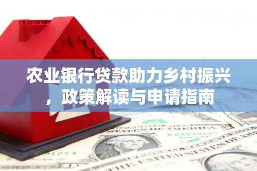 徐州农业银行贷款助力乡村振兴，政策解读与申请指南