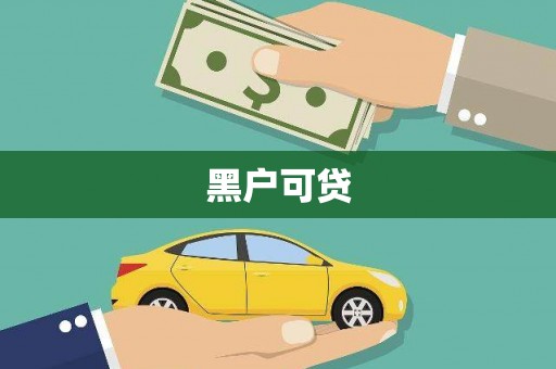 公安黑户可贷